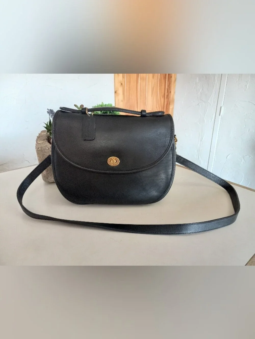 Coach Plaza Bag/Bistro Bag, #9865 Black